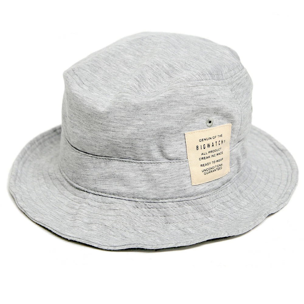スウェット ハット BIGWATCH正規品 MIXグレー サファリ ワイヤー フェスハット ビッグワッチ HA-22 春 夏 秋 UVケア バケットハット
