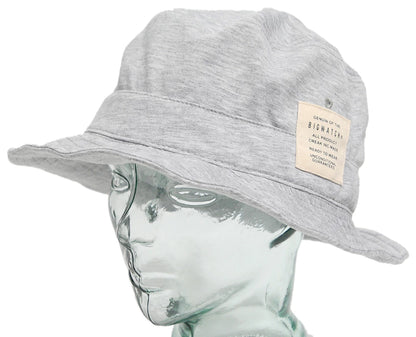 スウェット ハット BIGWATCH正規品 MIXグレー サファリ ワイヤー フェスハット ビッグワッチ HA-22 春 夏 秋 UVケア バケットハット