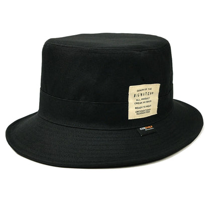 コーデュラナイロン ハット メンズ ブラック バケットハット サファリ ワイヤー フェスハット HA-26 春夏 秋冬 600デニール