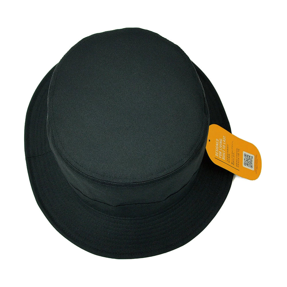 コーデュラナイロン ハット メンズ ブラック バケットハット サファリ ワイヤー フェスハット HA-26 春夏 秋冬 600デニール