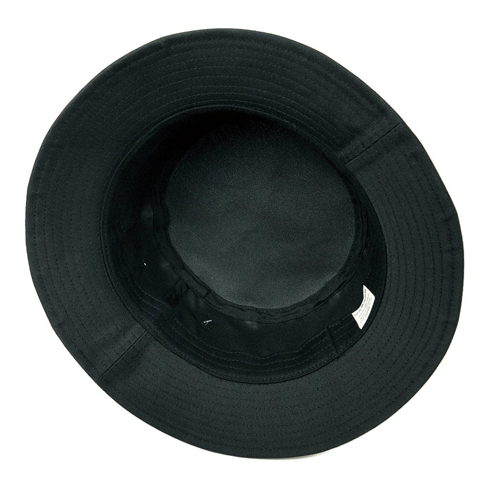 コーデュラナイロン ハット メンズ ブラック バケットハット サファリ ワイヤー フェスハット HA-26 春夏 秋冬 600デニール