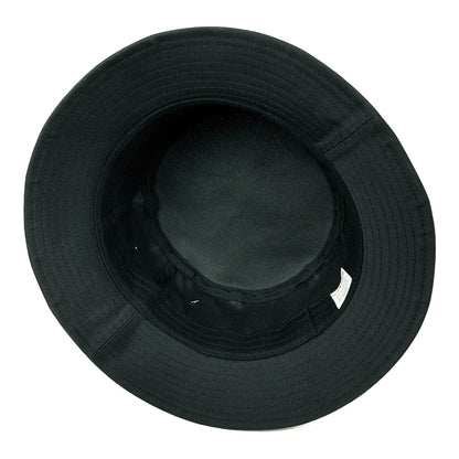 コーデュラナイロン ハット メンズ ブラック バケットハット サファリ ワイヤー フェスハット HA-26 春夏 秋冬 600デニール