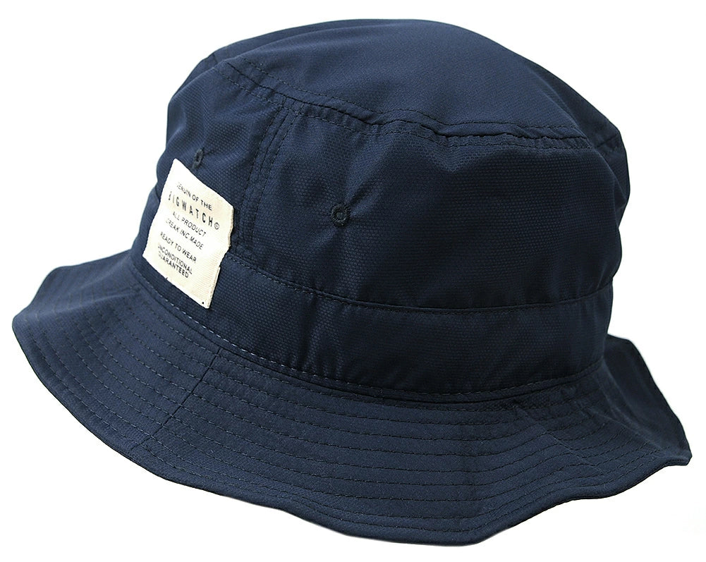 コーデュラナイロン ハット メンズ ブラック バケットハット サファリ ワイヤー フェスハット HA-26 春夏 秋冬 600デニール