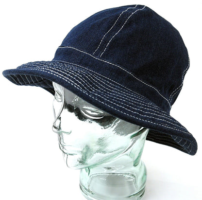 メトロハット BIGWATCH ブラック 黒 ネイビー コットン100% 綿 フェス キャンプ アウトドア ビッグワッチ HA-30 バケットハット