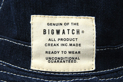 メトロハット BIGWATCH ブラック 黒 ネイビー コットン100% 綿 フェス キャンプ アウトドア ビッグワッチ HA-30 バケットハット