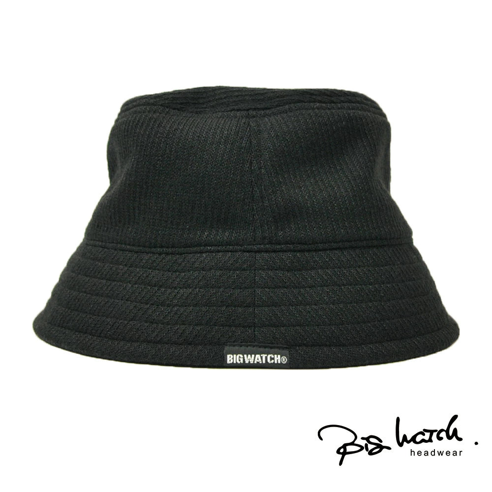 ニット オーバーライド バケットハット HA-32 ブラック/黒 ハット 秋冬 HAT 大きめ BIGWATCH正規品