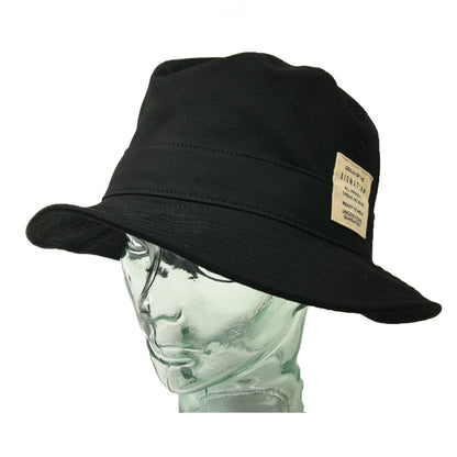 スウェットハット バケットハット ブラック ベージュ カーキ コットン100% 綿 キャンプ アウトドア ビッグワッチ HA-33 HA-34 HA-35