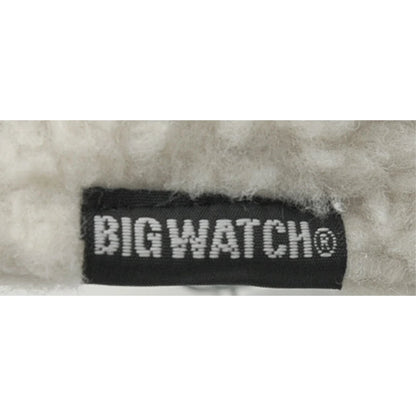 ボア生地 バケットハット アイボリー 白 BIGWATCH ボア HA-40 バケットハット 秋冬用 男女兼用