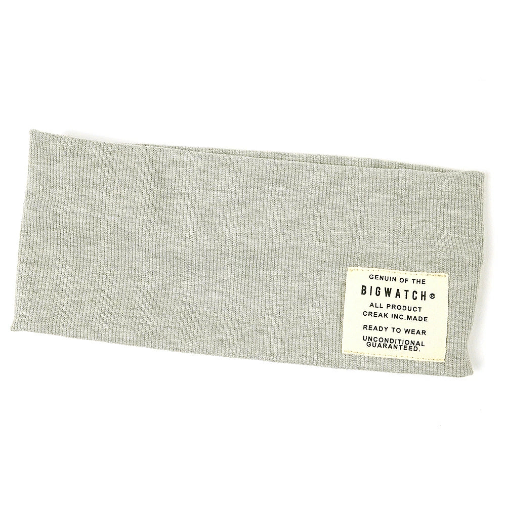 ヘアバンド BIGWATCH MIXグレー カチューシャ ターバン 帽子 ビッグサイズ ビッグワッチ BIGWATCH正規品 HB-02