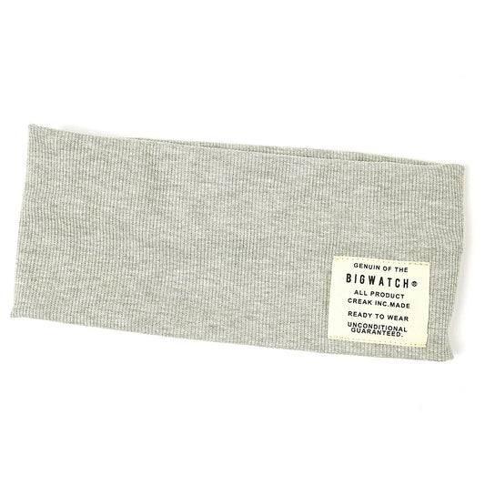 ヘアバンド BIGWATCH MIXグレー カチューシャ ターバン 帽子 ビッグサイズ ビッグワッチ BIGWATCH正規品 HB-02