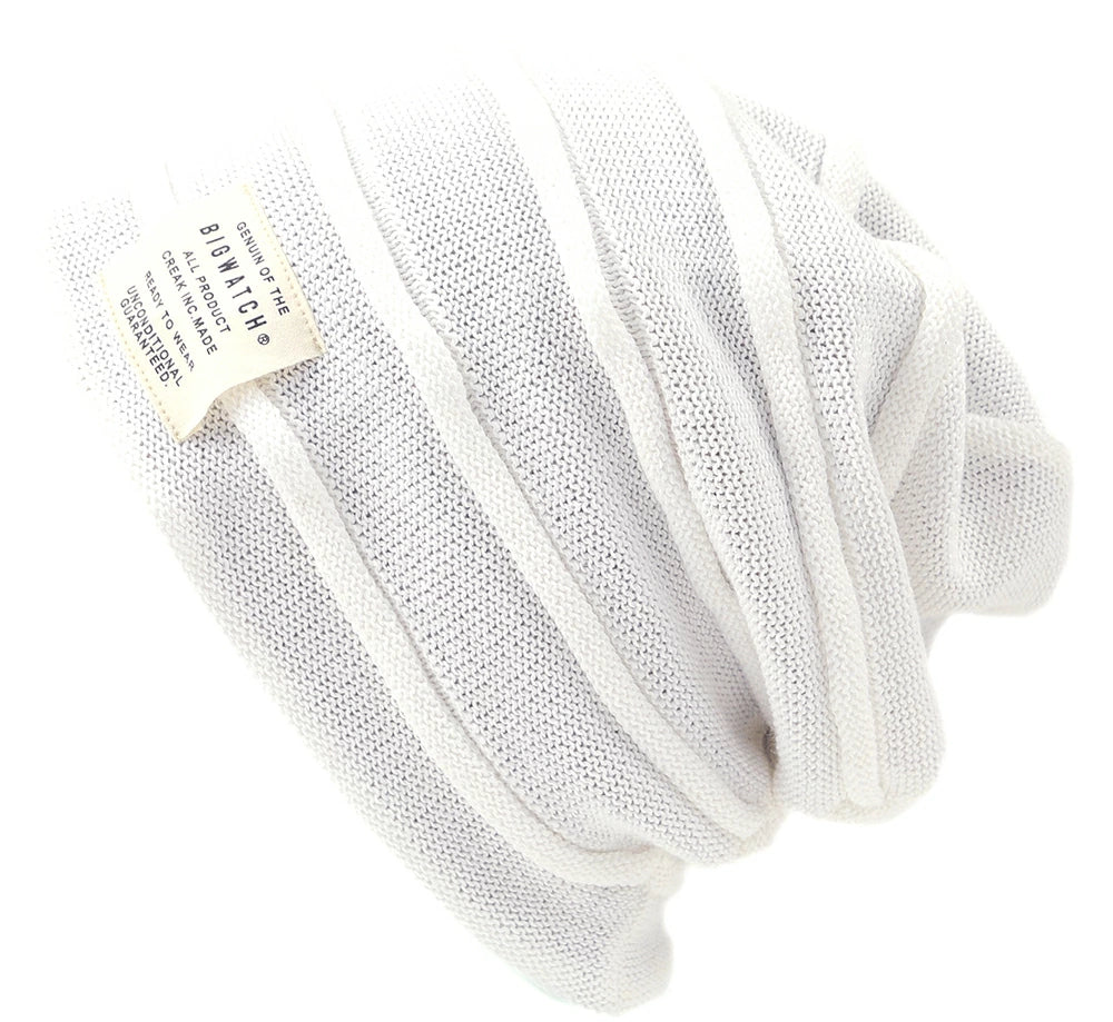 ヘンプロール リバーシブル ニットキャップ ニット帽 BIGWATCH正規品 ブラック グレージュ 黒 HM-02 春 秋 冬