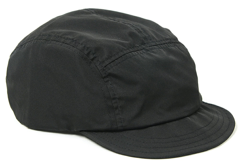 撥水 5パネル ジェット キャップ ブラック 黒 JCP-01 メンズ 春夏 キャンプ つば 短い ビッグワッチ BIGWATCH正規品