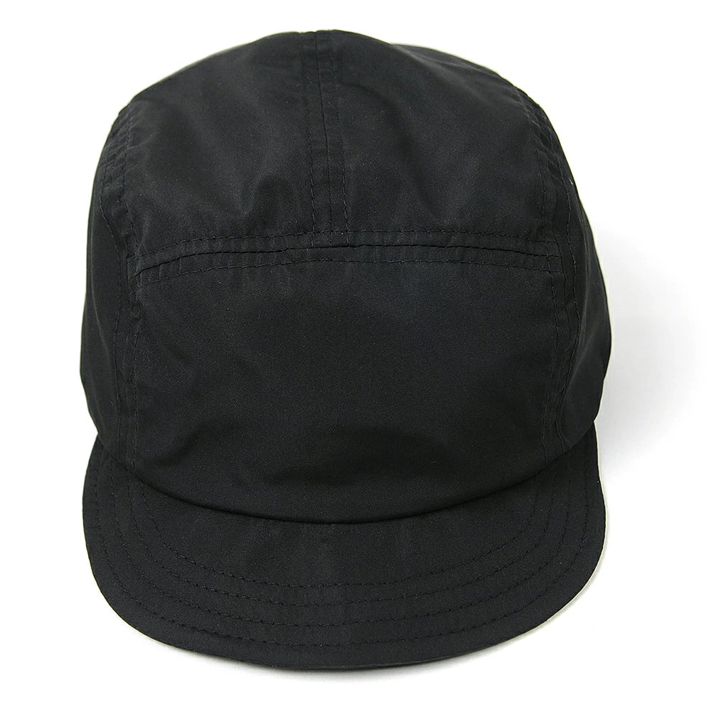 撥水 5パネル ジェット キャップ ブラック 黒 JCP-01 メンズ 春夏 キャンプ つば 短い ビッグワッチ BIGWATCH正規品