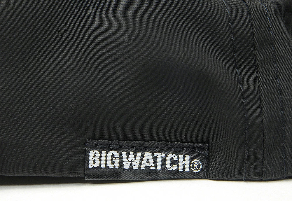 撥水 5パネル ジェット キャップ ブラック 黒 JCP-01 メンズ 春夏 キャンプ つば 短い ビッグワッチ BIGWATCH正規品