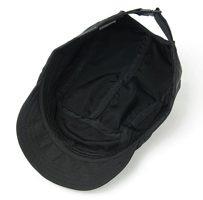 撥水 5パネル ジェット キャップ ブラック 黒 JCP-01 メンズ 春夏 キャンプ つば 短い ビッグワッチ BIGWATCH正規品