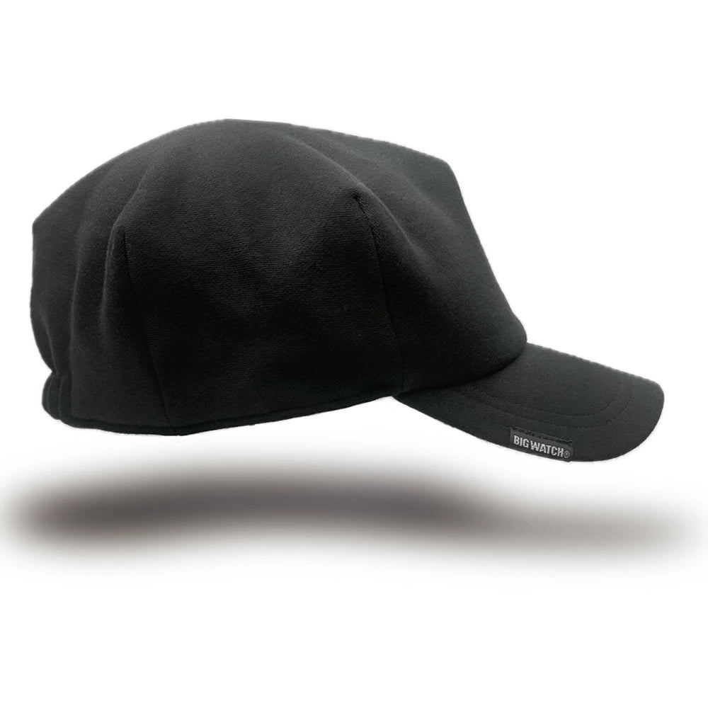 ジャパンフィット キャスキャップ BIGWATCH(ビッグワッチ) 大きいサイズ  正規品 黒 ブラック 茶 ブラウン 無地 コットン シンプル JF-01 JF-02 メンズ 帽子
