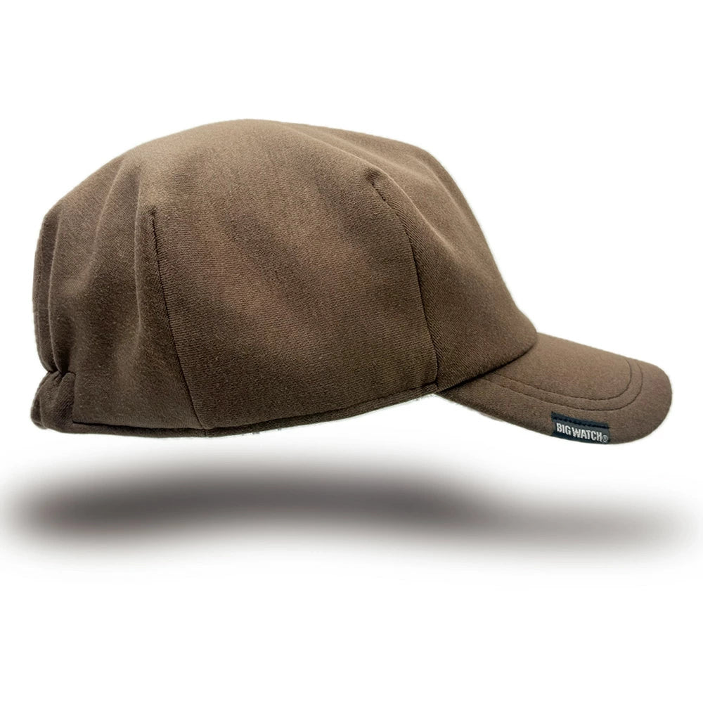 ジャパンフィット キャスキャップ BIGWATCH(ビッグワッチ) 大きいサイズ  正規品 黒 ブラック 茶 ブラウン 無地 コットン シンプル JF-01 JF-02 メンズ 帽子