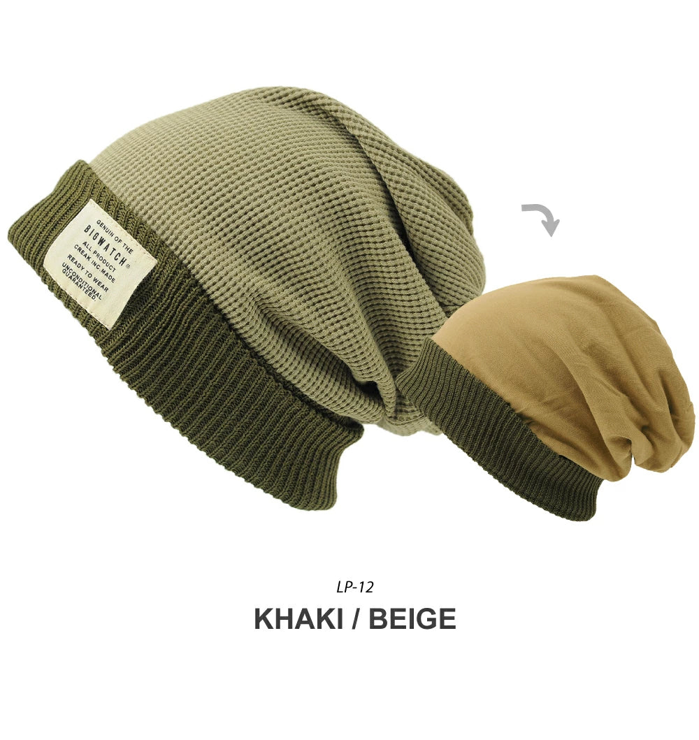 ロング サーマルBIGWATCH 5色 ニットキャップ ニットワッチ ニット帽 帽子 サイズ 春 秋 冬/ビッグワッチ 2020