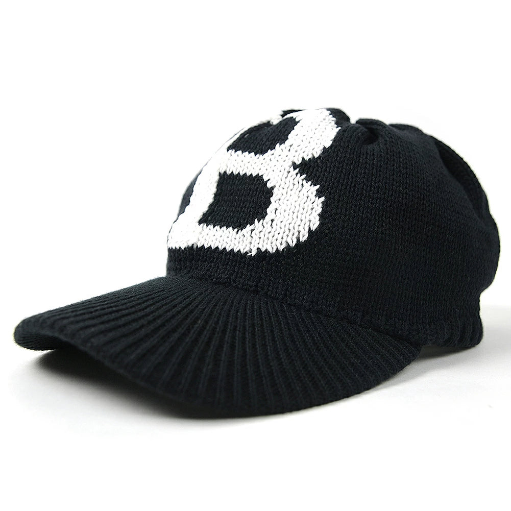 バイザーニットキャップ BIGWATCH ビッグワッチ 正規品 コットン100% NCA-01 春夏 秋冬