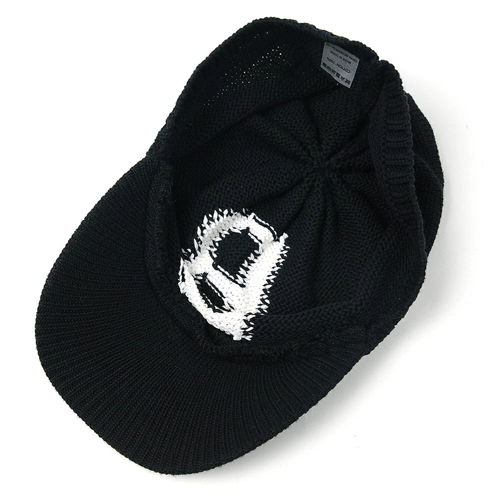 バイザーニットキャップ BIGWATCH ビッグワッチ 正規品 コットン100% NCA-01 春夏 秋冬