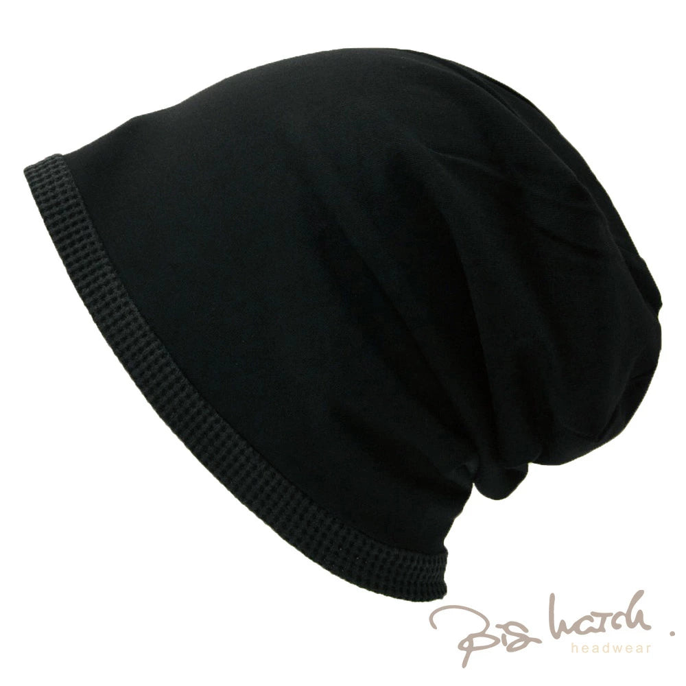 サーマル ニットキャップ オールブラック P-11B ビッグワッチ ニット帽 BIGWATCH正規品