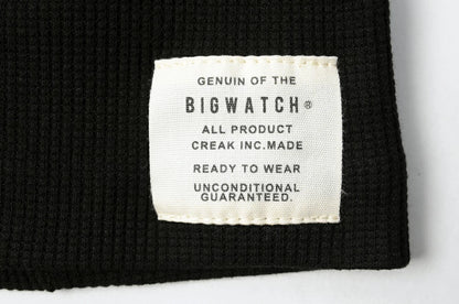 サーマルリバーシブル ニットキャップ ルーズ ワッチキャップ ニット Lサイズ P-11 春秋 ビッグワッチ 黒/ベージュ/グレー