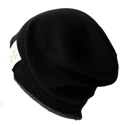 レイヤード BIGWATCH ビッグワッチ 正規品 ブラック（黒）グレー ニット帽 ニットキャップ ニット帽子 RY-01 春 秋 冬