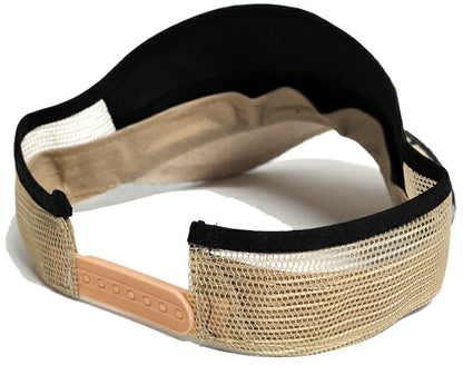 サンバイザー ヘンプ ワッペン ビッグワッチ BIGWATCH正規品 ブラック黒 / ベージュ SBH-01 春 夏 秋 UVケア