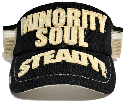 サンバイザー ヘンプ ワッペン ビッグワッチ BIGWATCH正規品 ブラック黒 / ベージュ SBH-01 春 夏 秋 UVケア