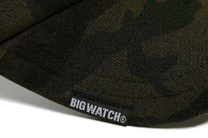 カモ柄サンバイザーBIGWATCH正規品 グリーンカモ 迷彩 迷彩柄 カモフラ柄 カモフラージュカラー ビッグワッチ サンバイザー 帽子 ビッグサイズ SBH-05 春 夏 秋 UVケア