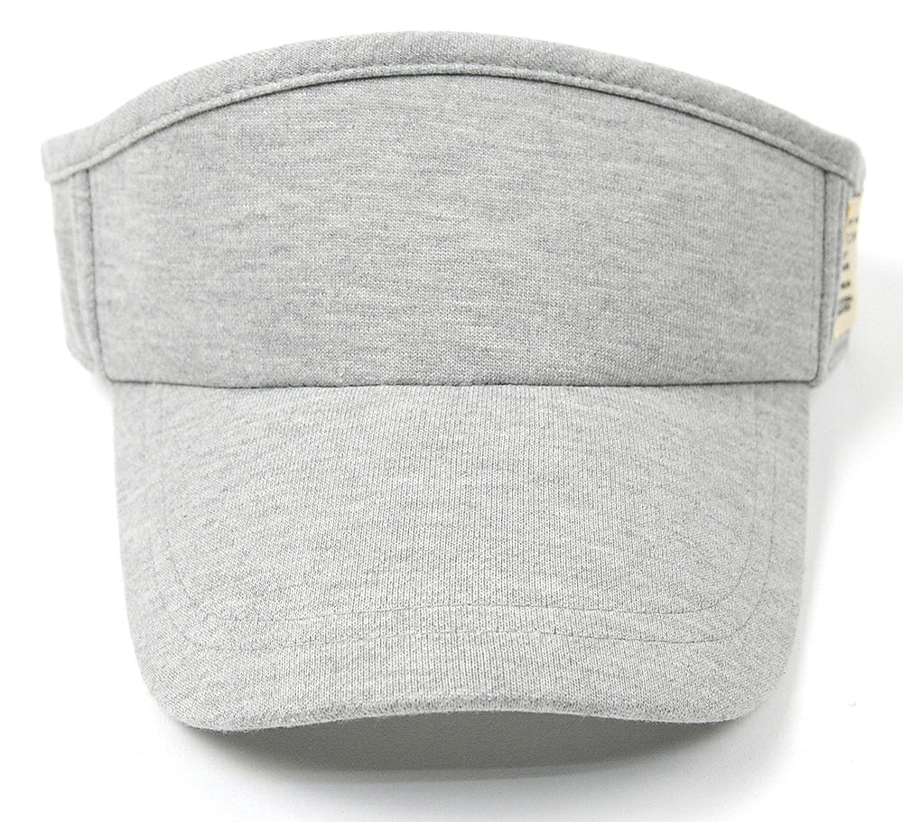 スウェットサンバイザー ビッグワッチ MIXグレー ビッグワッチ サンバイザー BIGWATCH正規品 SBH-08 春 夏 秋 UVケア