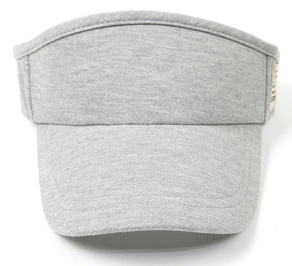 スウェットサンバイザー ビッグワッチ MIXグレー ビッグワッチ サンバイザー BIGWATCH正規品 SBH-08 春 夏 秋 UVケア