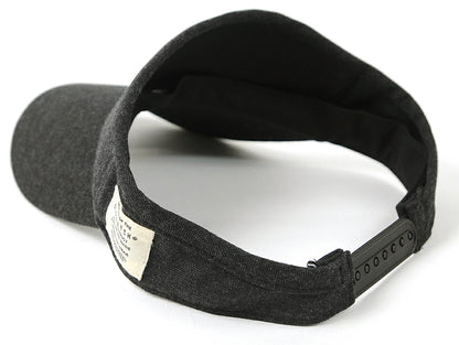 フランネルサンバイザーBIGWATCH正規品 チャコールグレー ビッグワッチ サンバイザー 帽子 ビッグサイズ BIGWATCH正規品 SBH-09 春 夏 秋 UVケア