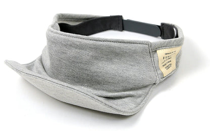 シームレス スウェットサンバイザーBIGWATCH MIXグレー ビッグワッチ サンバイザー 帽子 バイザー ビッグサイズ BIGWATCH正規品 SBH-11 春 夏 秋 UVケア