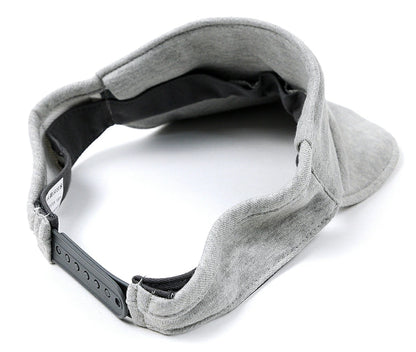 シームレス スウェットサンバイザーBIGWATCH MIXグレー ビッグワッチ サンバイザー 帽子 バイザー ビッグサイズ BIGWATCH正規品 SBH-11 春 夏 秋 UVケア