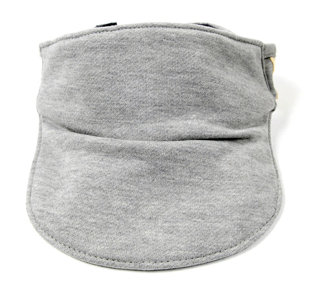 シームレス スウェットサンバイザーBIGWATCH MIXグレー ビッグワッチ サンバイザー 帽子 バイザー ビッグサイズ BIGWATCH正規品 SBH-11 春 夏 秋 UVケア