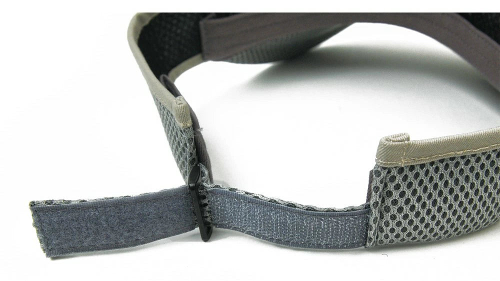 無地 ラウンド メッシュ サンバイザー ビッグワッチ BIGWATCH グレー 帽子 SBMG-04R スポーツ 春 夏 秋 UVケア