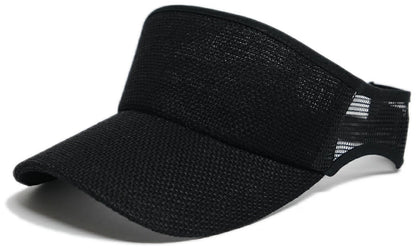 無地 ラウンド ヘンプ サンバイザー ビッグワッチ BIGWATCH オールブラック 黒 帽子 ダメージ加工無し SBMH-01R 春 夏 秋 UVケア