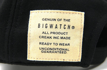 スウェット ローキャップ BIGWATCH正規品 黒ブラック ローキャップ コットンキャップ ビッグサイズ ビッグワッチ コットン ゴルフキャップ スポーツ SCP-01 春 夏 秋 UVケア