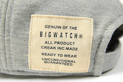 スウェット ローキャップ BIGWATCH正規品 MIXグレー ローキャップ コットンキャップ ビッグサイズ ビッグワッチ コットン ゴルフキャップ スポーツ SCP-02 春 夏 秋 UVケア