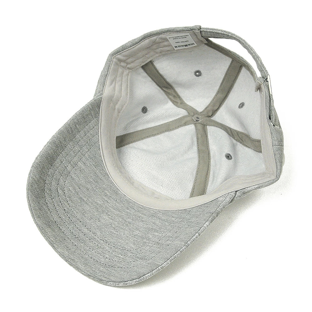 スウェット ローキャップ BIGWATCH正規品 MIXグレー ローキャップ コットンキャップ ビッグサイズ ビッグワッチ コットン ゴルフキャップ スポーツ SCP-02 春 夏 秋 UVケア