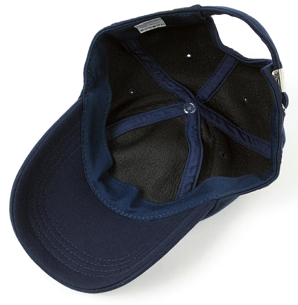 スウェット ローキャップ BIGWATCH正規品 ネイビー ローキャップ コットンキャップ ビッグサイズ ビッグワッチ コットン ゴルフキャップ スポーツ SCP-03 春 夏 秋 UVケア