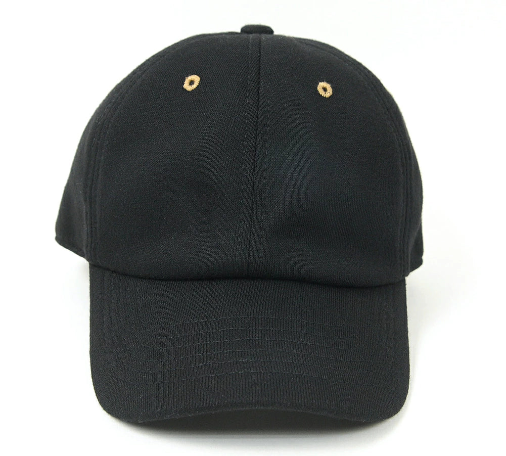 スウェット 6パネルキャップ BIGWATCH正規品 黒ブラック コットンキャップ ビッグサイズ ビッグワッチ コットン ゴルフキャップ スポーツ SCP-10 春 夏 秋 UVケア