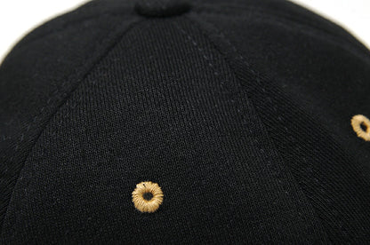 スウェット 6パネルキャップ BIGWATCH正規品 黒ブラック コットンキャップ ビッグサイズ ビッグワッチ コットン ゴルフキャップ スポーツ SCP-10 春 夏 秋 UVケア