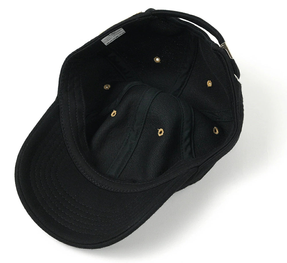 スウェット 6パネルキャップ BIGWATCH正規品 黒ブラック コットンキャップ ビッグサイズ ビッグワッチ コットン ゴルフキャップ スポーツ SCP-10 春 夏 秋 UVケア