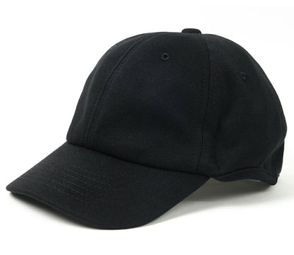 スウェット 6パネル ラウンドキャップ BIGWATCH正規品 黒 ブラック コットン ローキャップ ビッグサイズ コットン SCP-10R