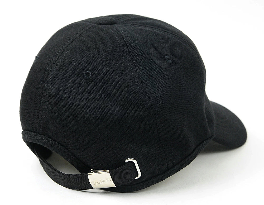 スウェット 6パネル ラウンドキャップ BIGWATCH正規品 黒 ブラック コットン ローキャップ ビッグサイズ コットン SCP-10R