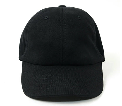 スウェット 6パネル ラウンドキャップ BIGWATCH正規品 黒 ブラック コットン ローキャップ ビッグサイズ コットン SCP-10R