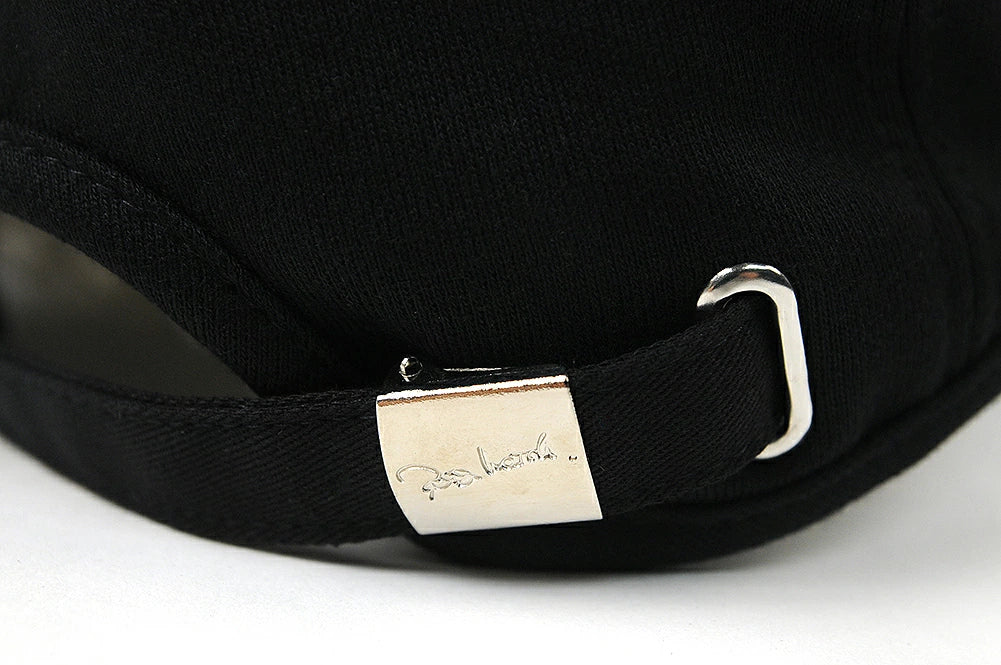 スウェット 6パネル ラウンドキャップ BIGWATCH正規品 黒 ブラック コットン ローキャップ ビッグサイズ コットン SCP-10R