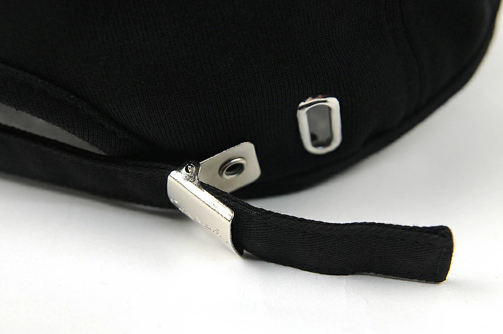スウェット 6パネル ラウンドキャップ BIGWATCH正規品 黒 ブラック コットン ローキャップ ビッグサイズ コットン SCP-10R